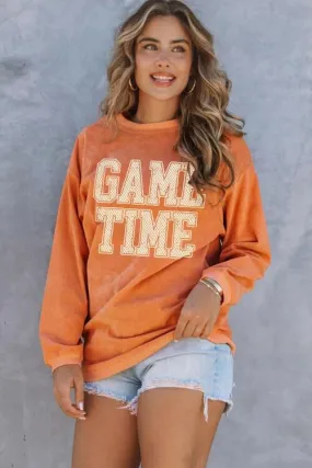 Game Time Long Sleeve Sweater