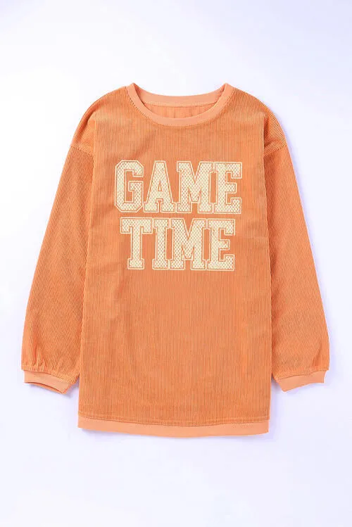 Game Time Long Sleeve Sweater