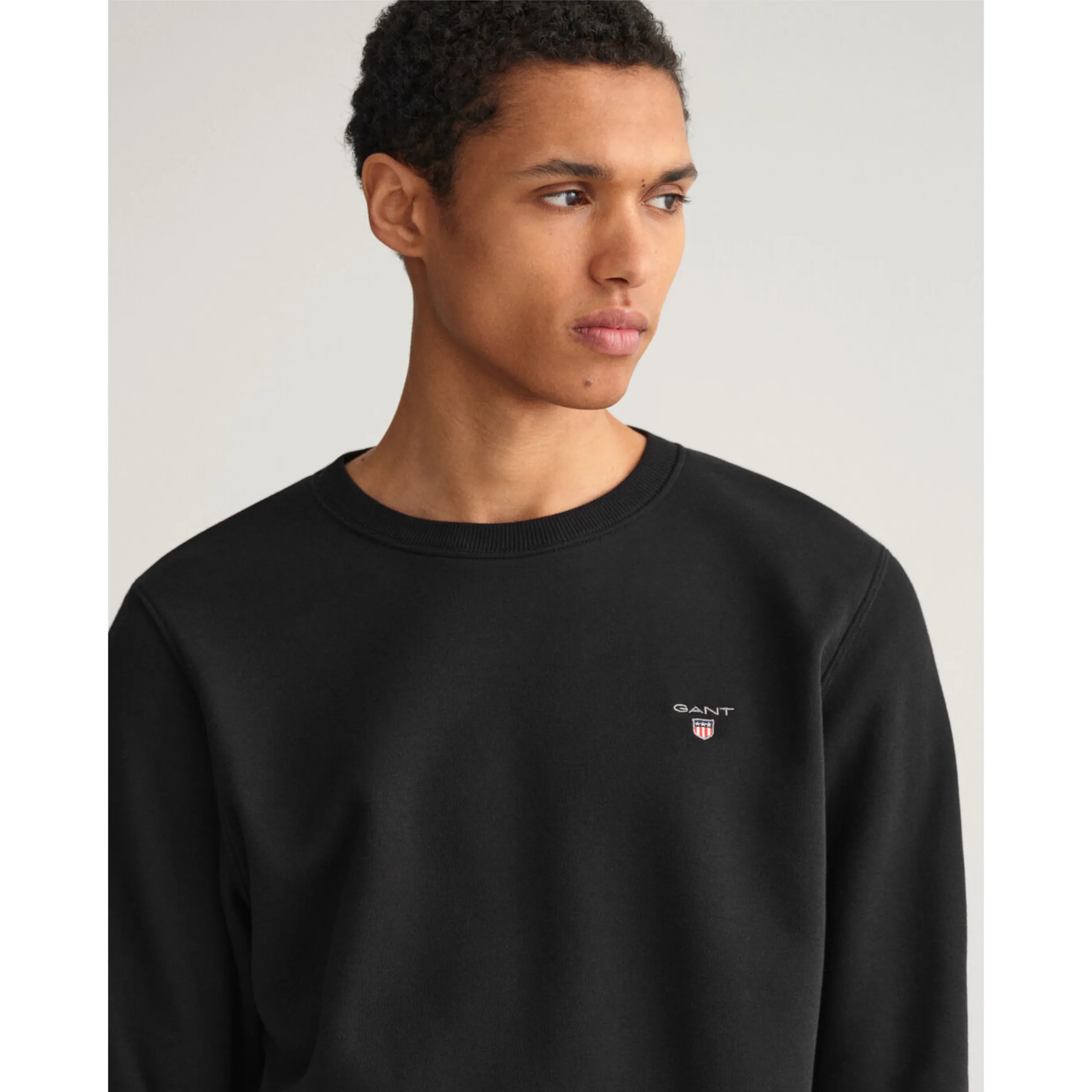 GANT Original Crew Neck Sweatshirt 2046072 Black