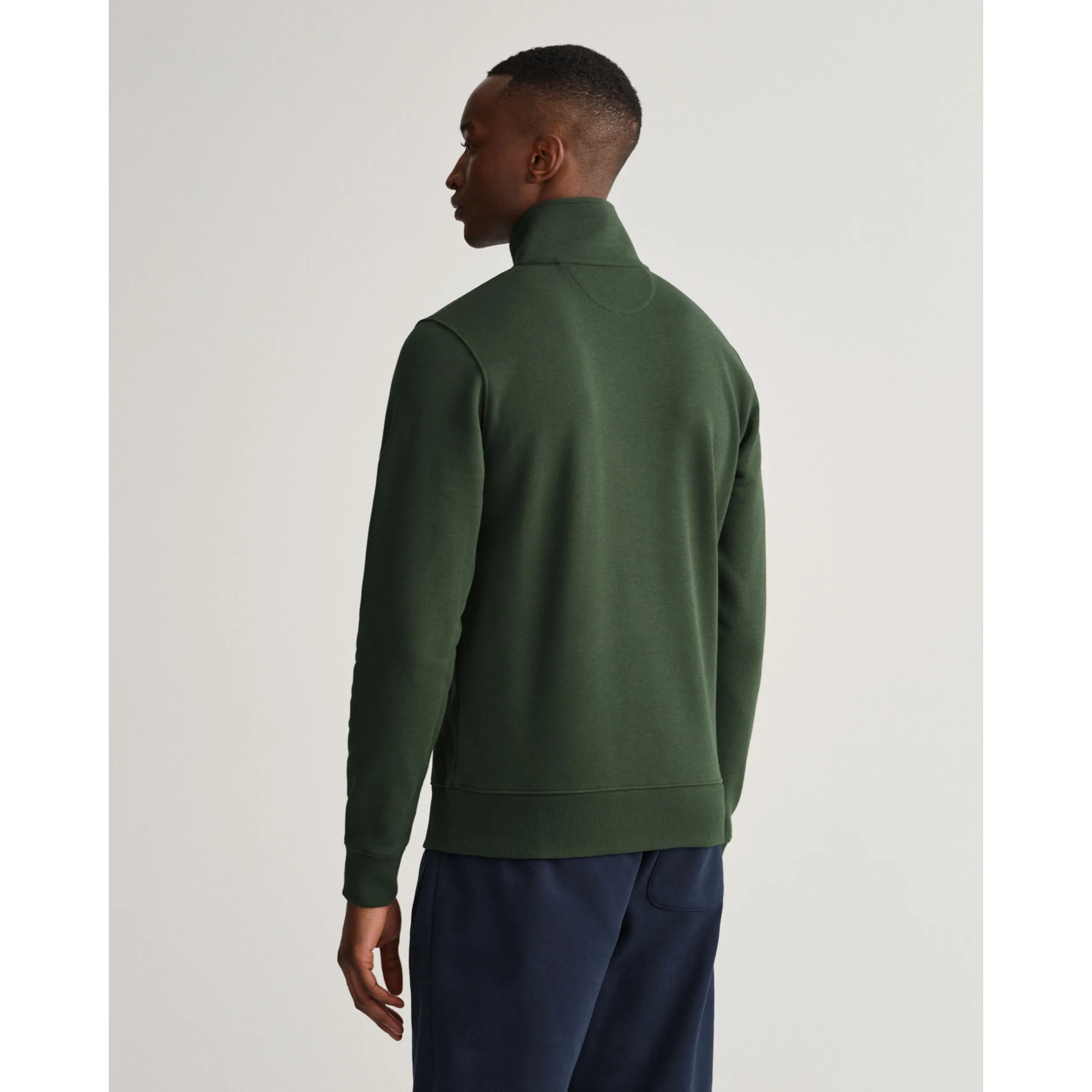 GANT Original Half-Zip Sweatshirt 2038014 - Storm Green