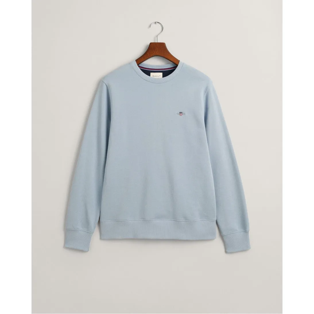 GANT Shield Crew Neck Sweatshirt Dove Blue 2006065