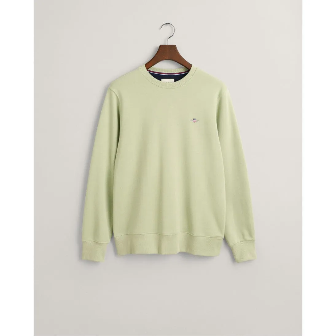 GANT Shield Crew Neck Sweatshirt Milky Matcha 2006065