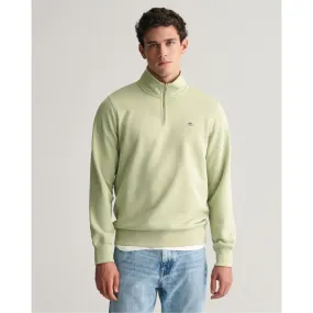GANT Shield Half-Zip Sweatshirt Milky Matcha 2008005