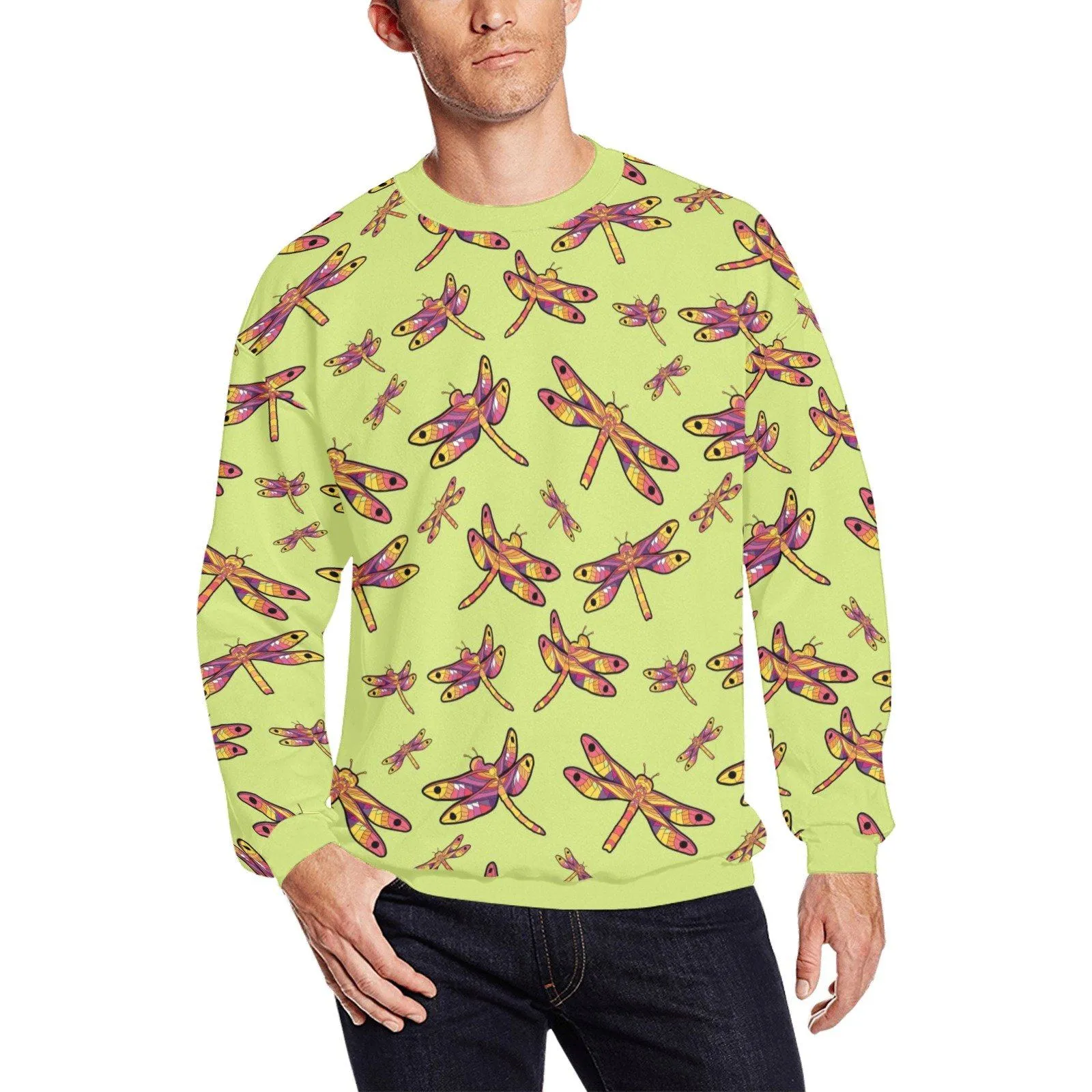 Gathering Lime Sweatshirt