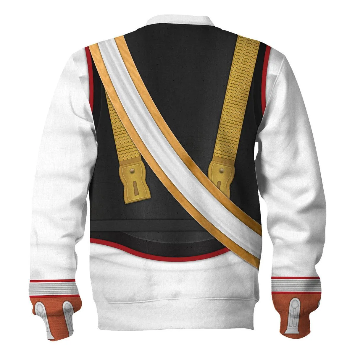 Gearhomie Kaiser Wilhelm II Uniform Garde du German Emperor Costume Hoodie Sweatshirt T-Shirt Tracksuit