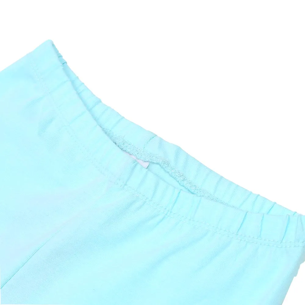 Girls Tights Basic - Blue