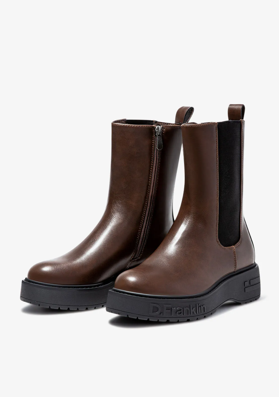 Gumme Track Chelsea Soft / Brown