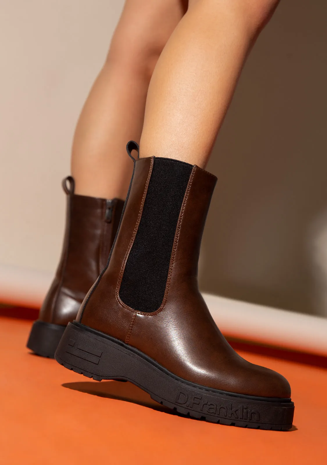 Gumme Track Chelsea Soft / Brown