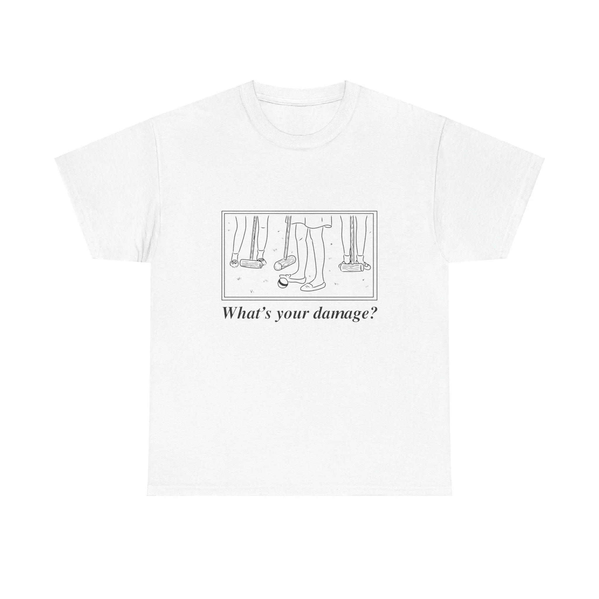 Heathers T-shirt - Black Font