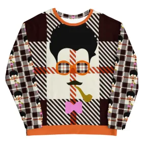 'Hipster Pipe' Unisex Sweatshirt