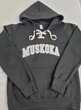Hockey Style Muskoka Hoodie in Grey