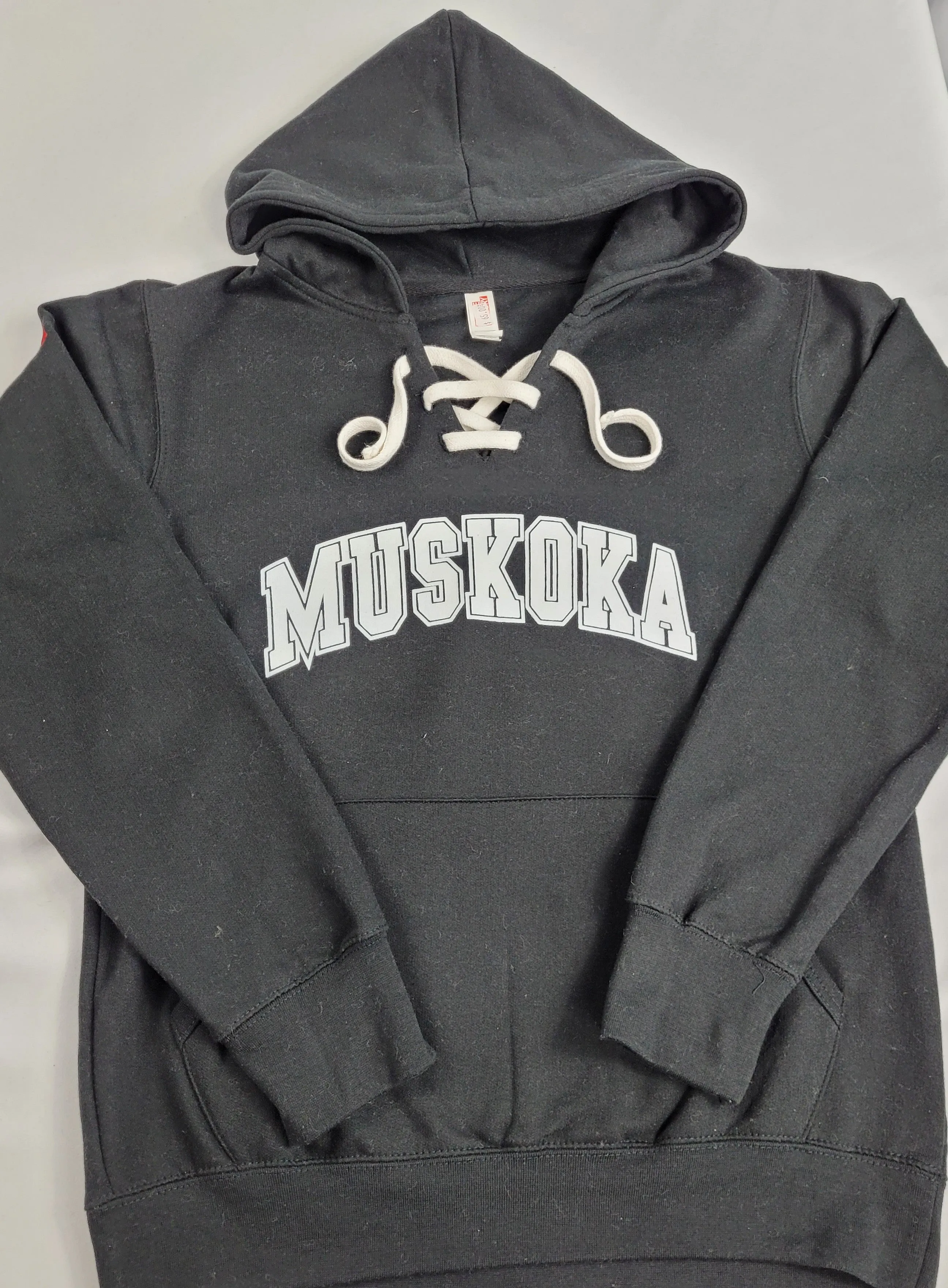 Hockey Style Muskoka Hoodie in Grey