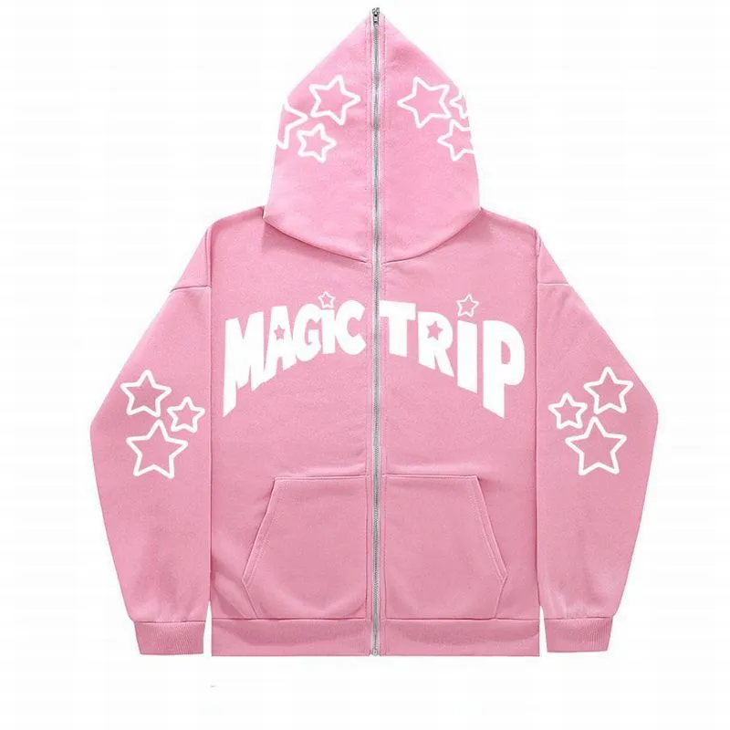 INSTOCK - 2023 cross-border full face zipper sweatshirt