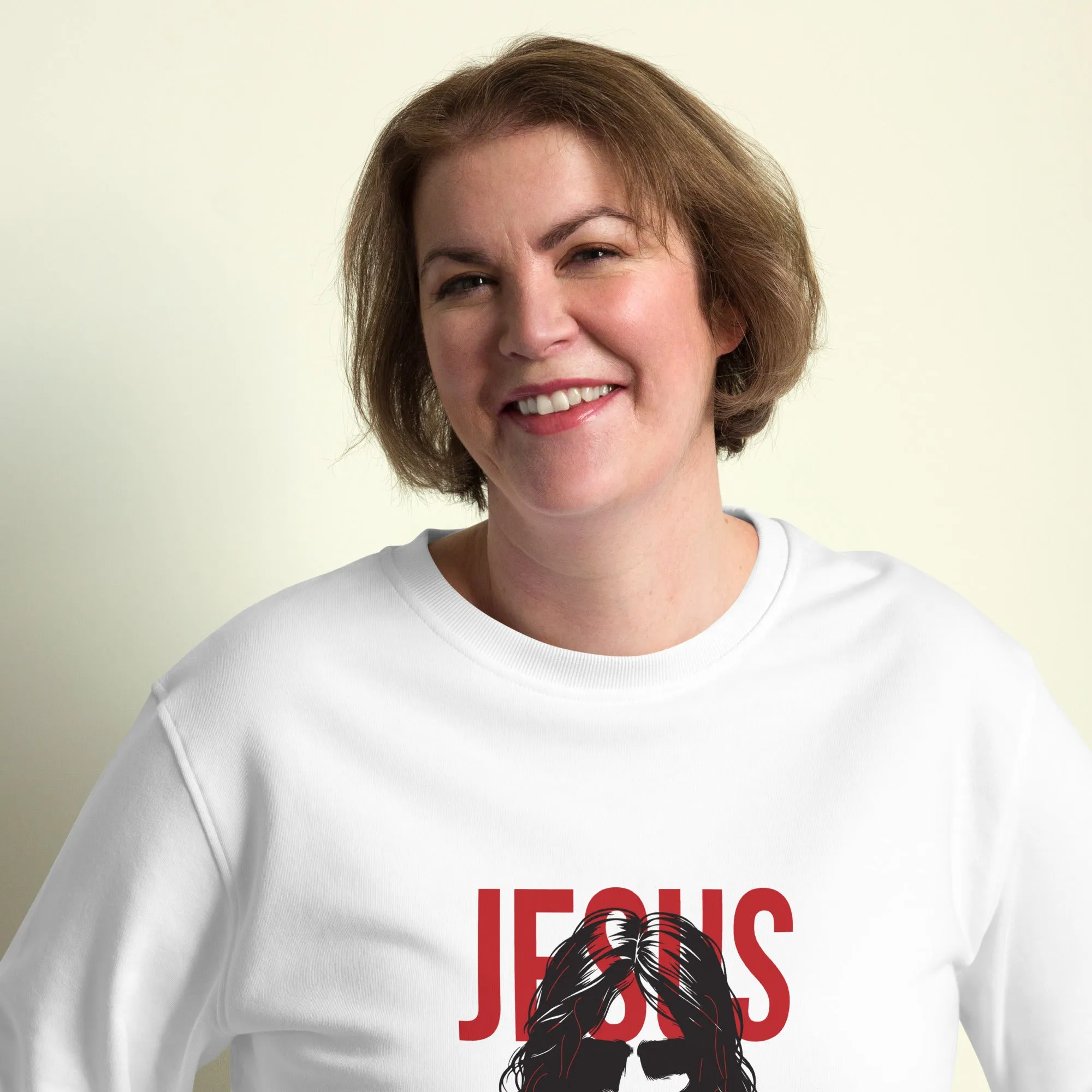 Jesus Graphics Women Organic Sweatshirt