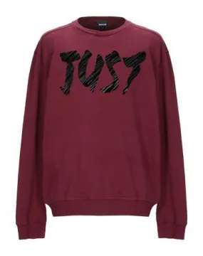 Just Cavalli Man Sweatshirt Maroon M INT