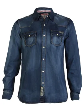 Keitel Brush Rubbed Denim Shirt