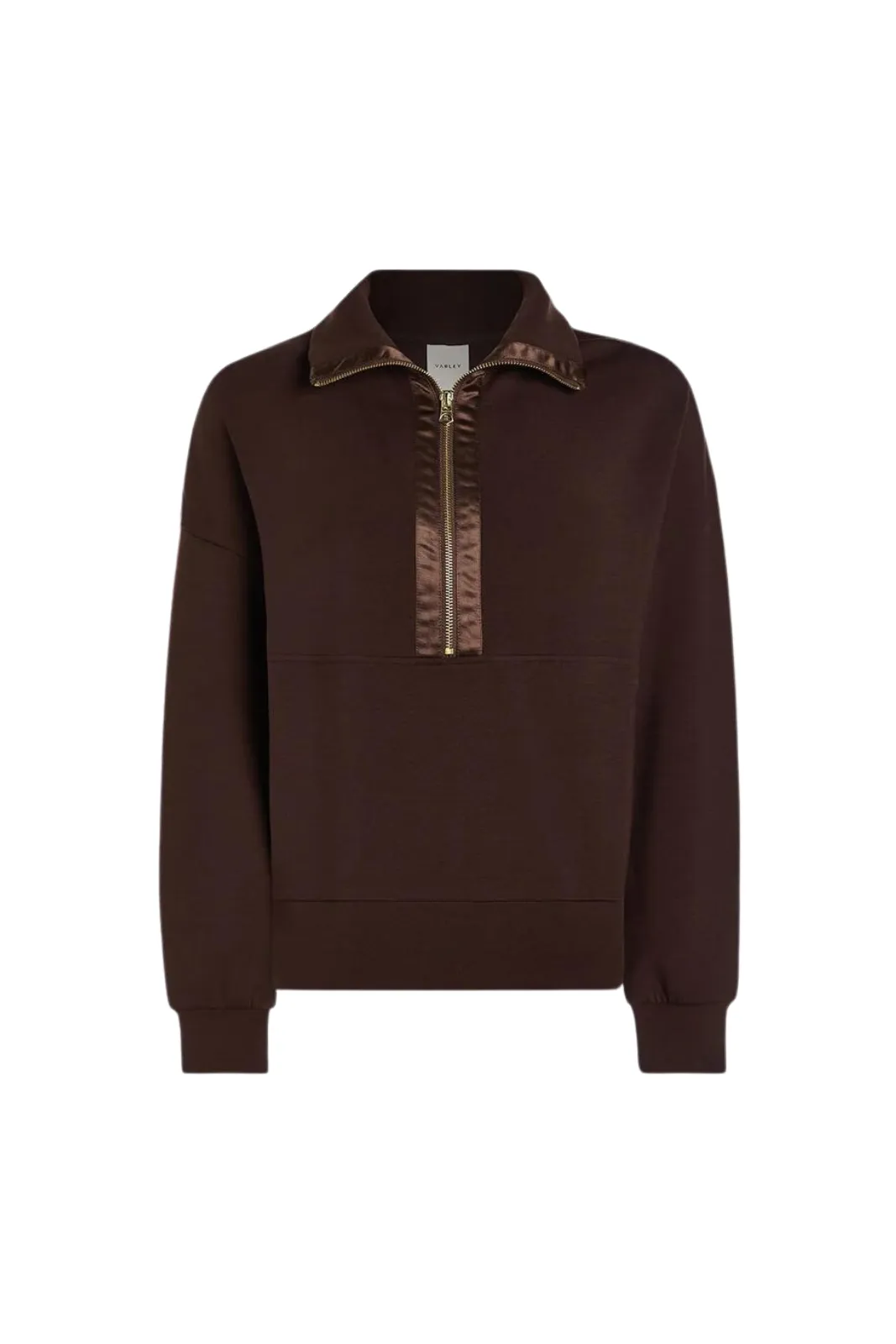 Keller Half Zip, Coffee Bean