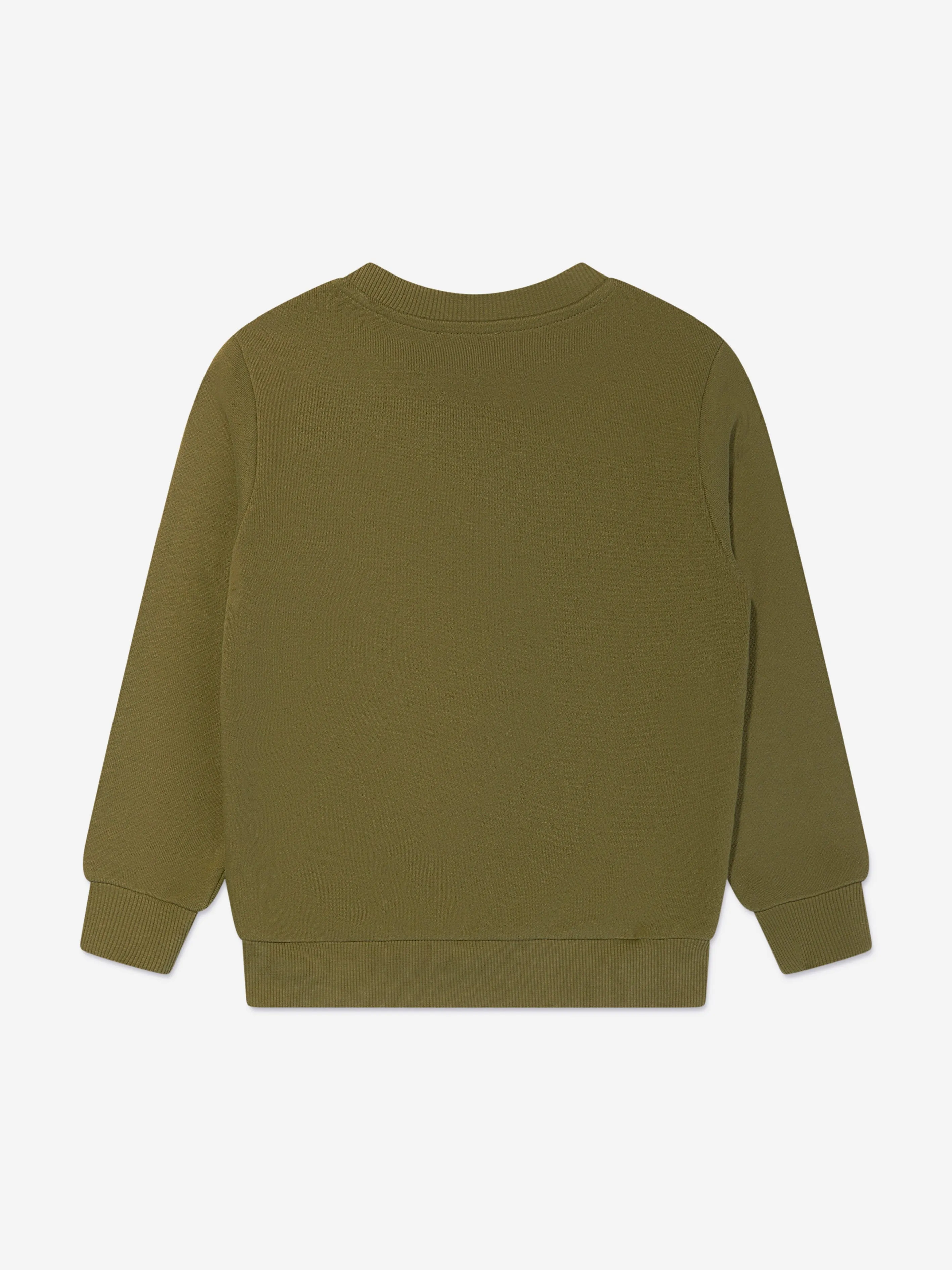 KENZO Boys Tiger Sweatshirt in Green