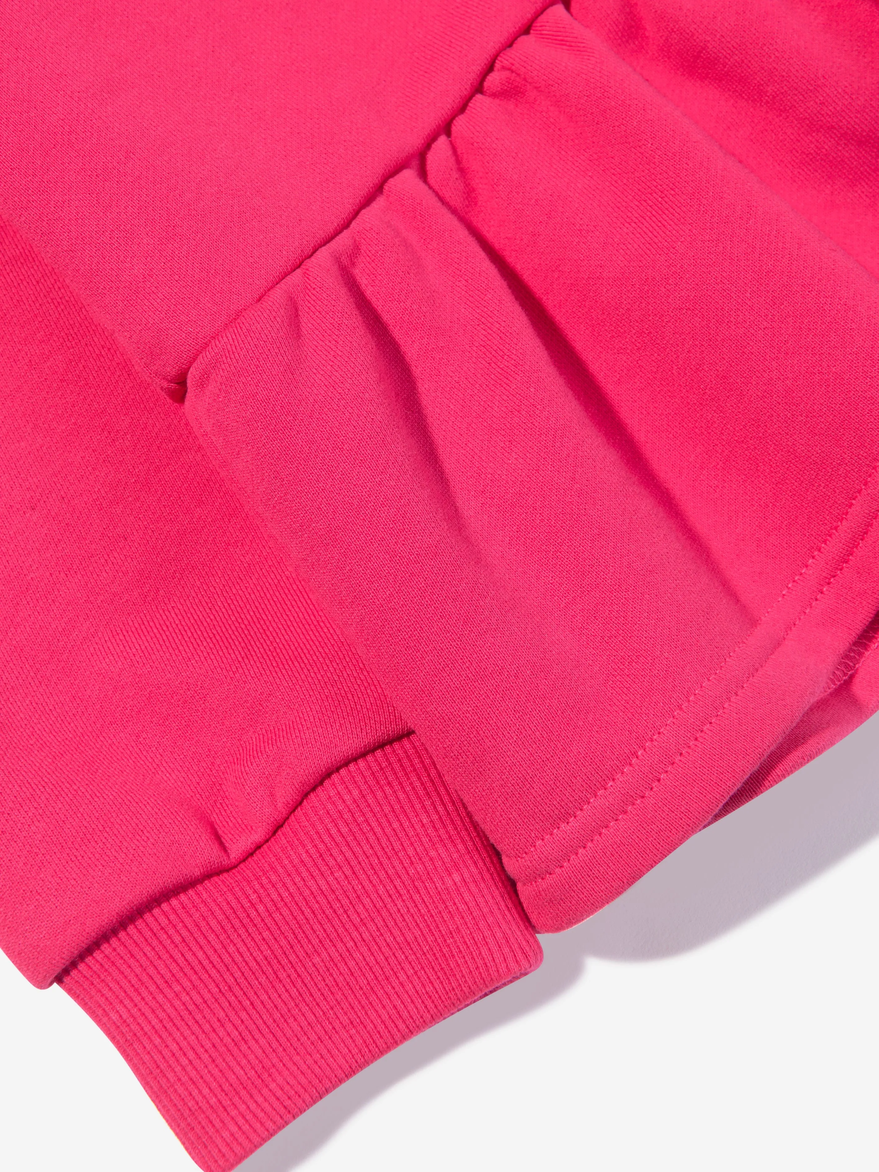KENZO Girls Elephant Hooded Sweatshirt in Pink
