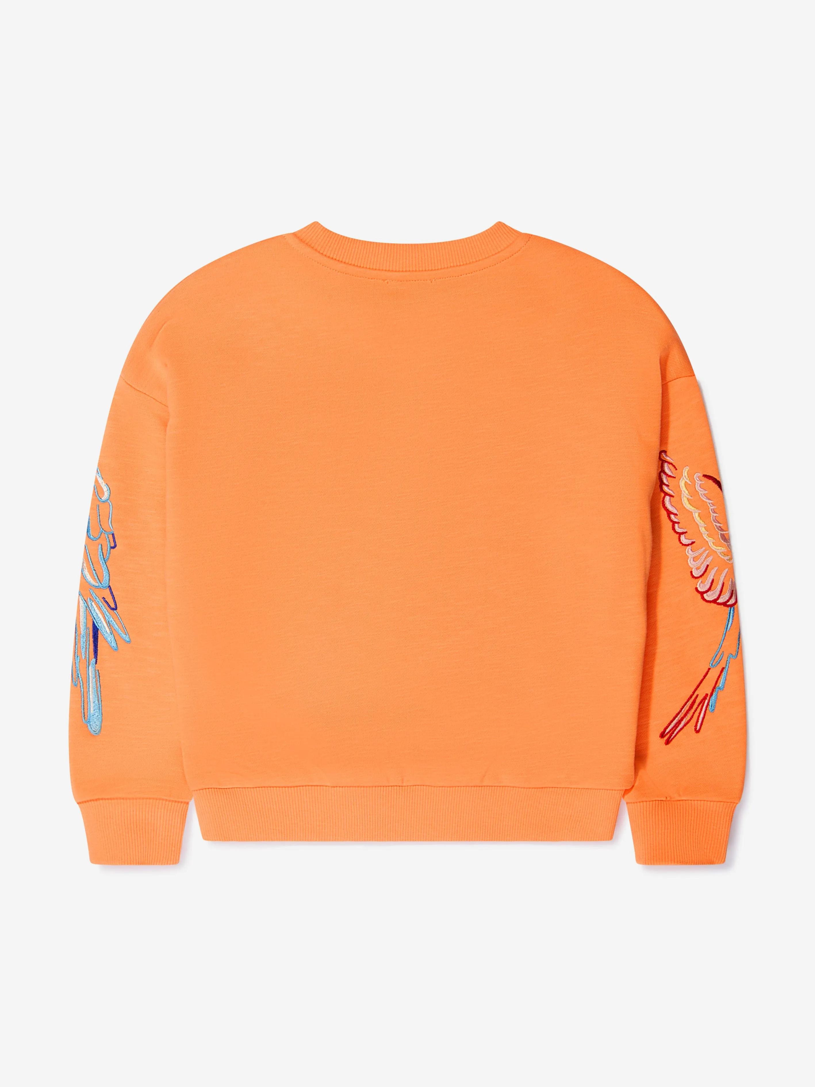 KENZO Girls Embroidered Elephant Sweatshirt