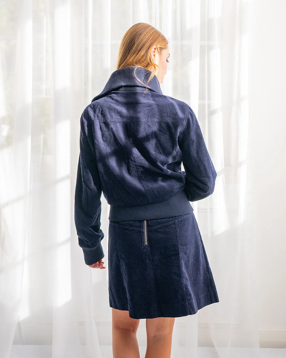 Kinsley Bomber Jacket - Navy