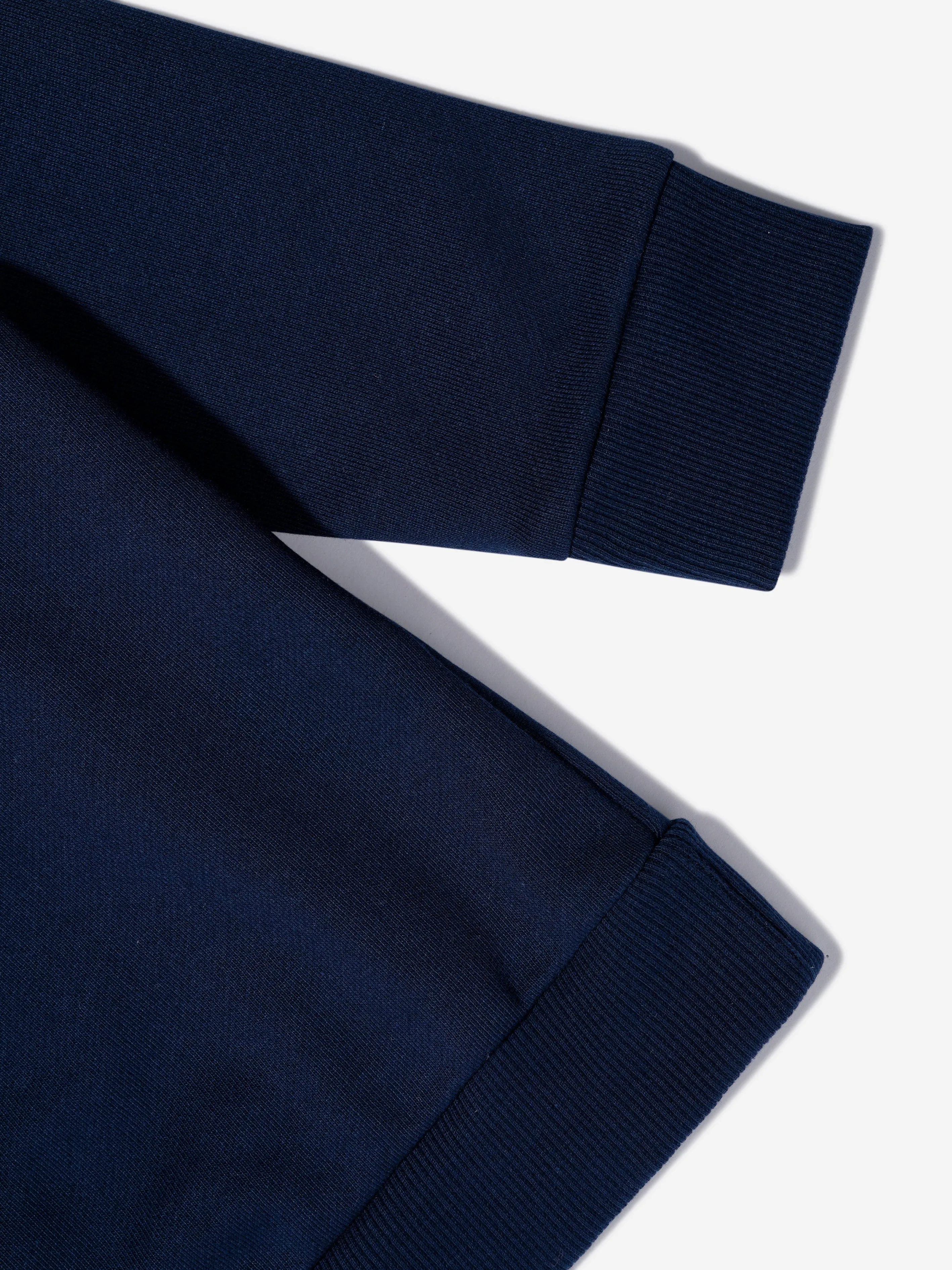 Lacoste Boys Logo Sweatshirt in Navy