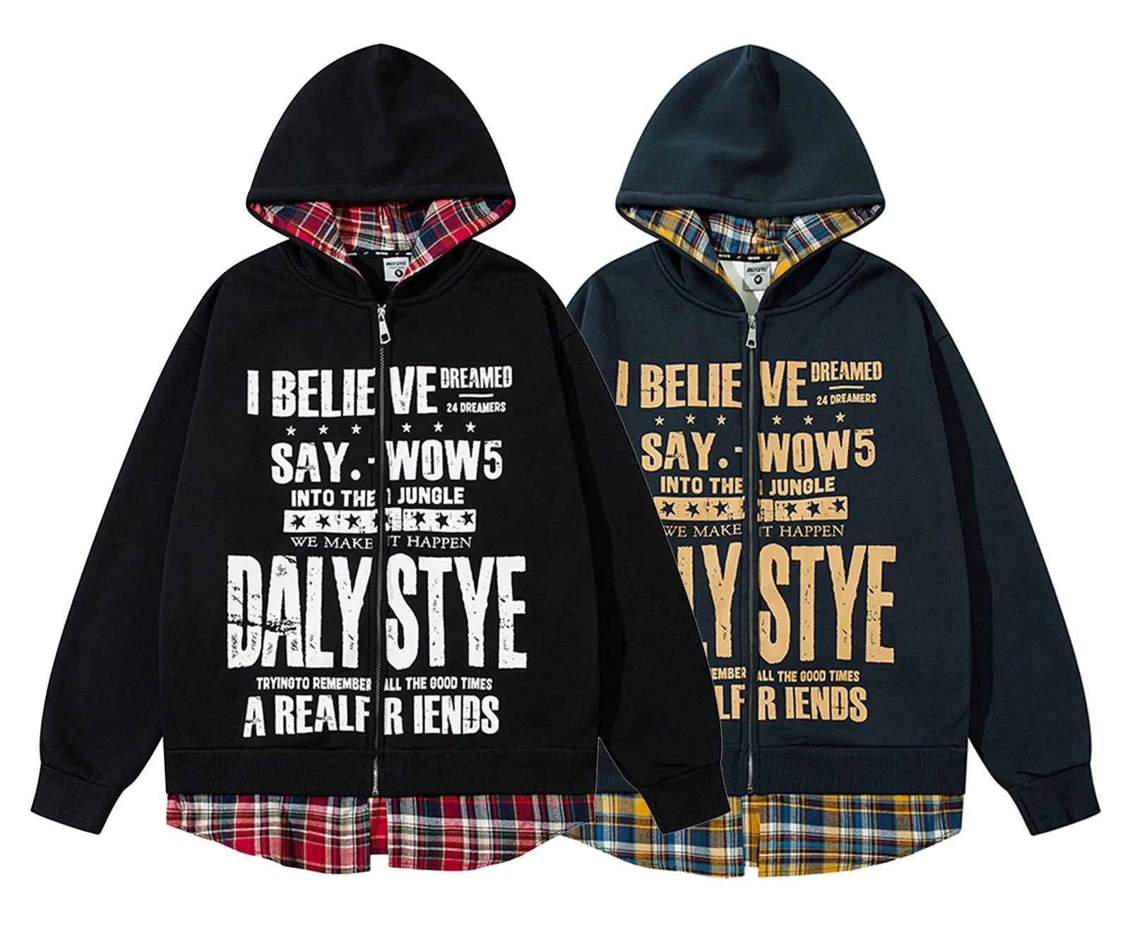 Layered Fleece Jacket