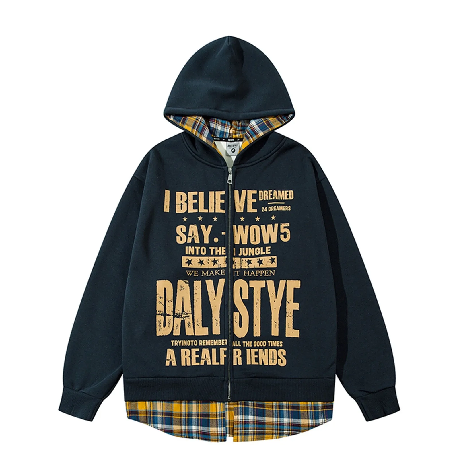 Layered Fleece Jacket
