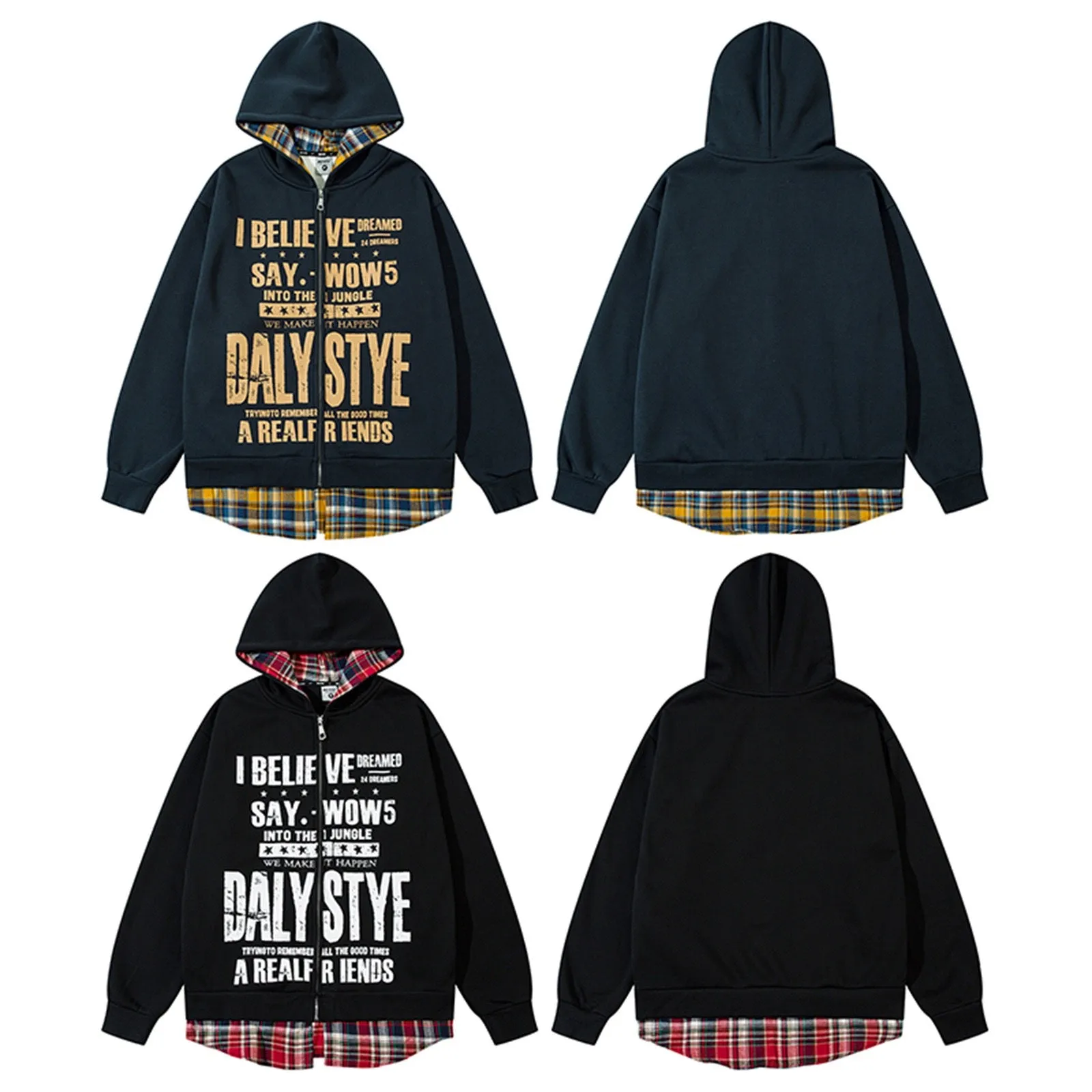 Layered Fleece Jacket