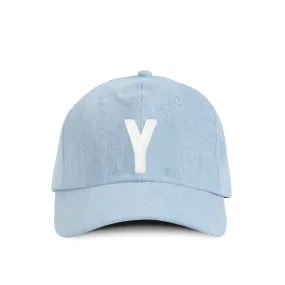 Letter Y Baseball Hat Denim
