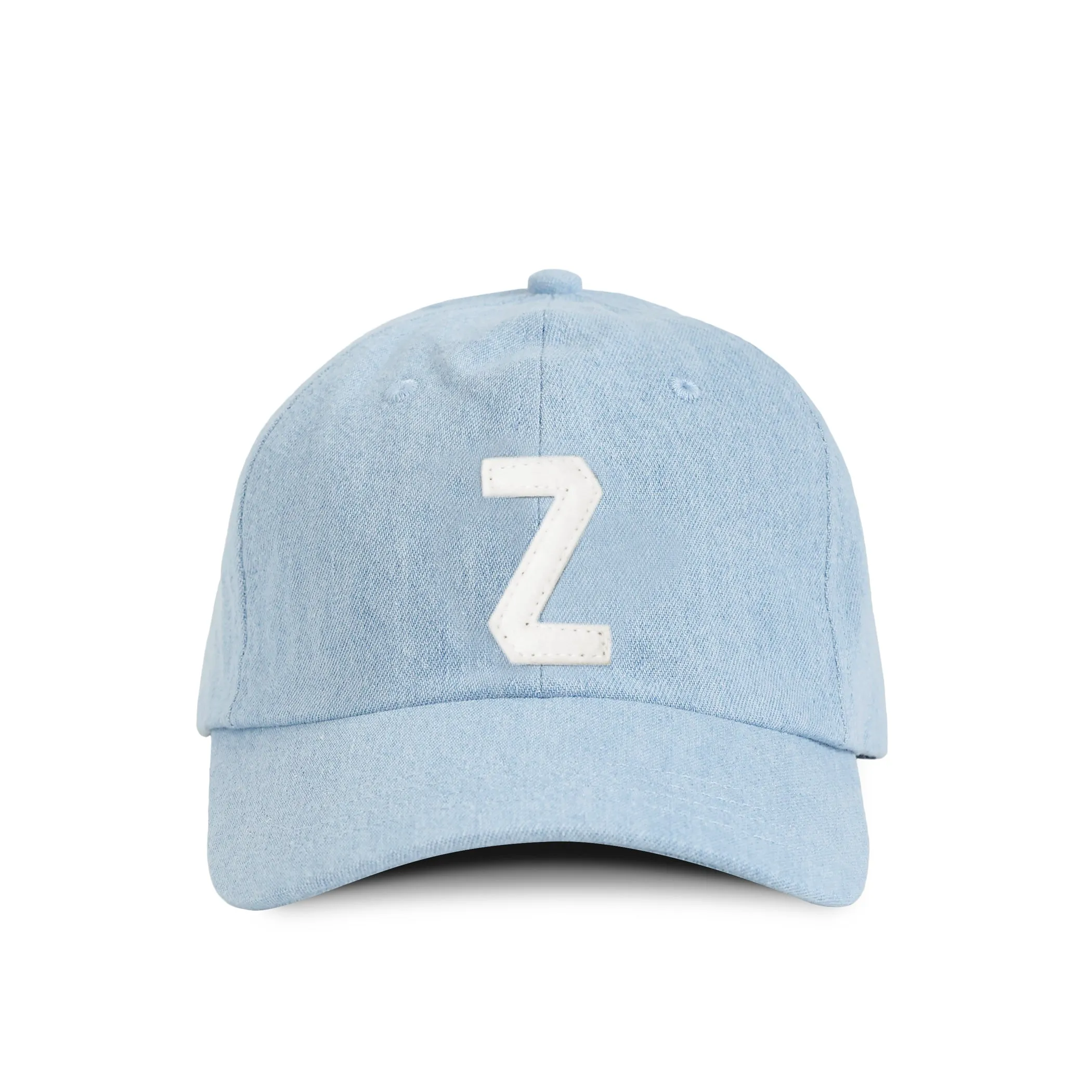Letter Z Baseball Hat Denim