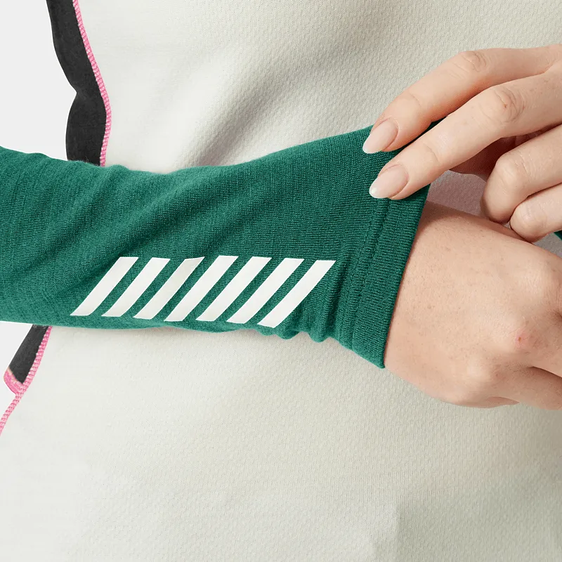 LIFA® Merino Crew Base Layer - Emerald