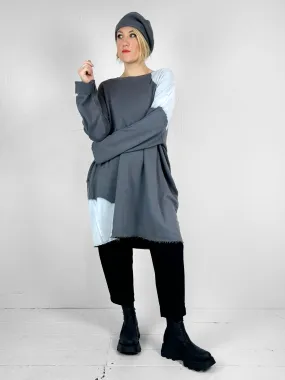 Liv Bergen L.A Bleached Oversized Sweater- 2 Colours