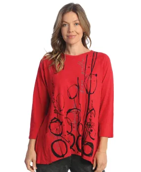M12-1870 Tunic w/ 2 Pockets - JRED Circles