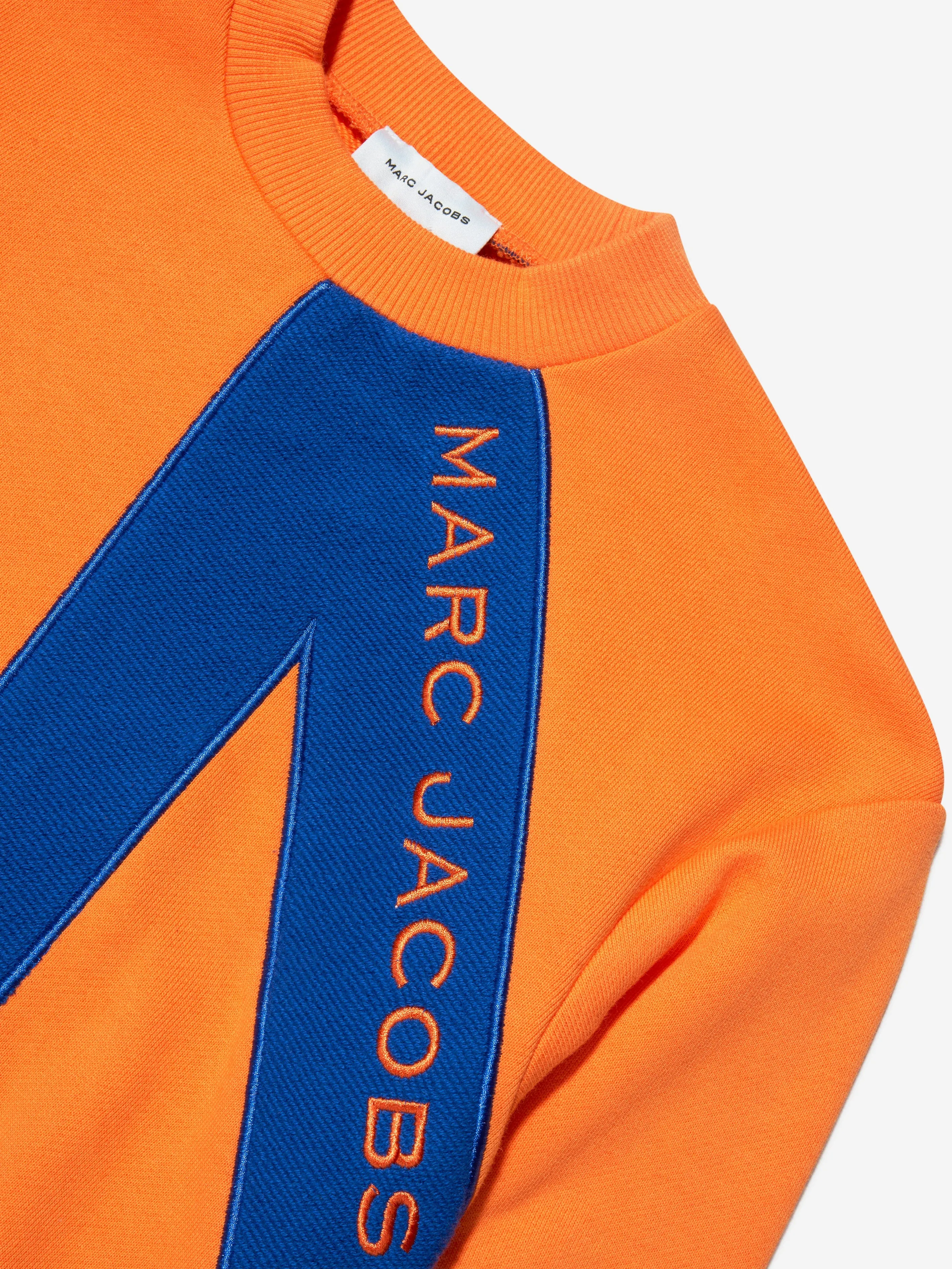MARC JACOBS Boys Logo Sweatshirt in Orange