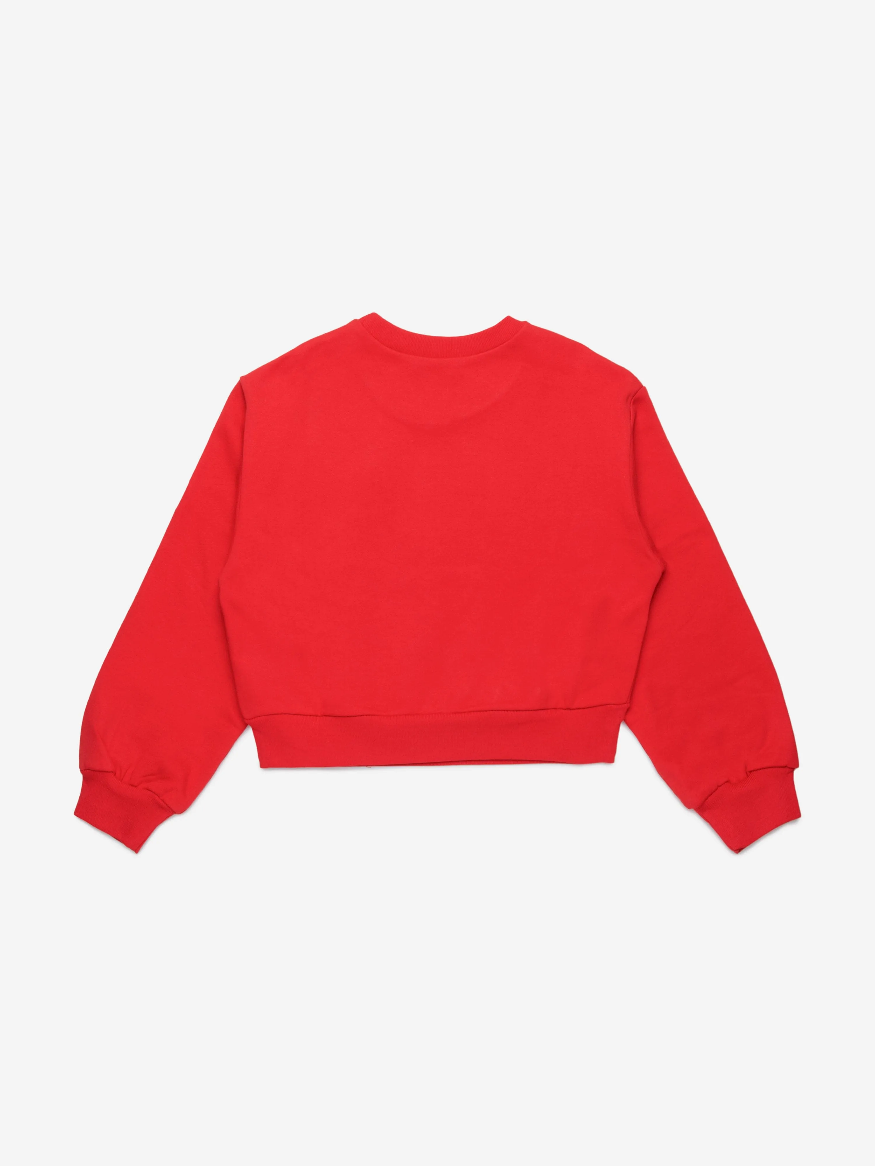 MARNI Girls Logo Sweatshirt in Red