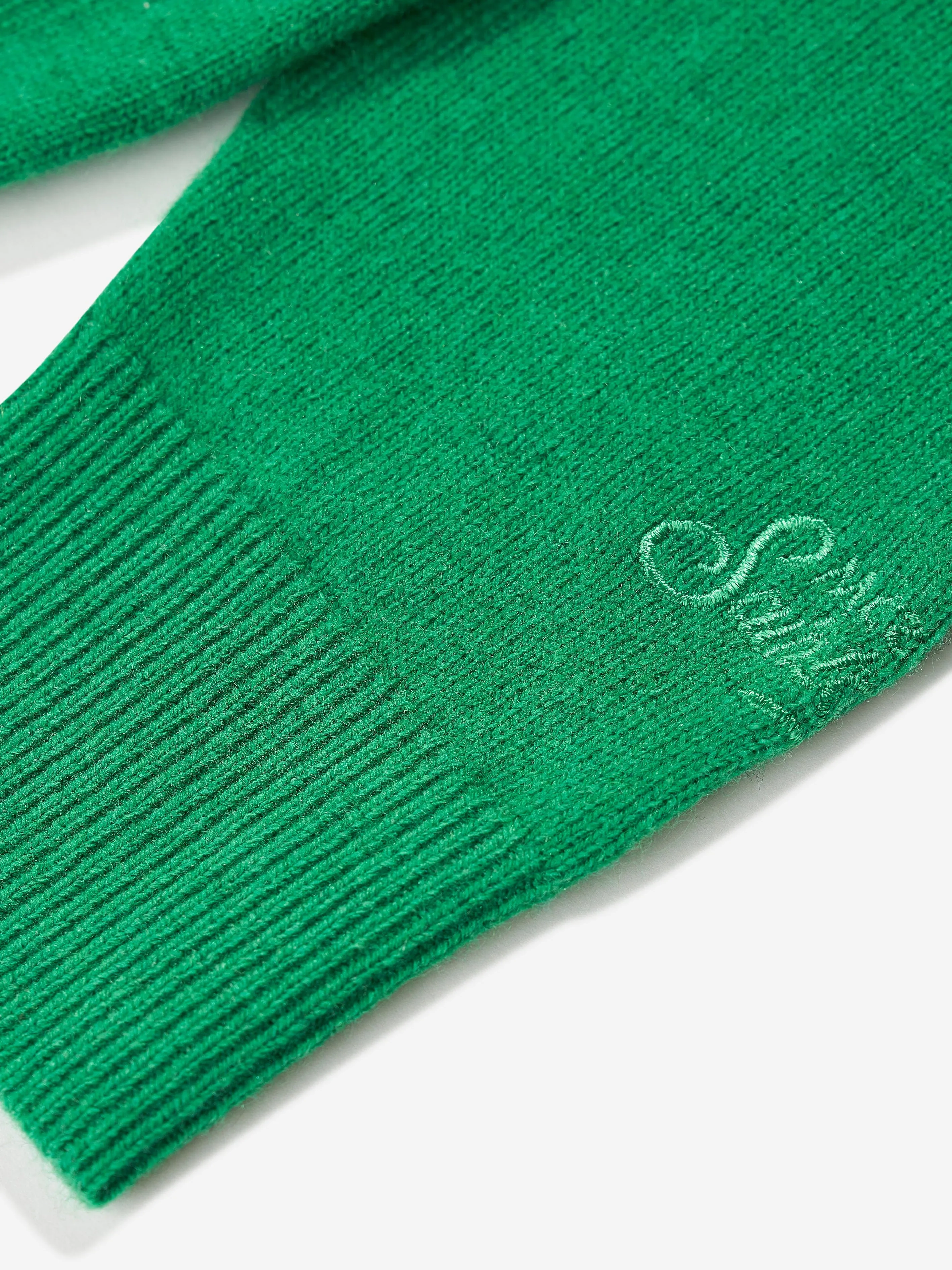 MC2 Saint Barth Boys Mickey Minnie Kissmas Sweatshirt in Green