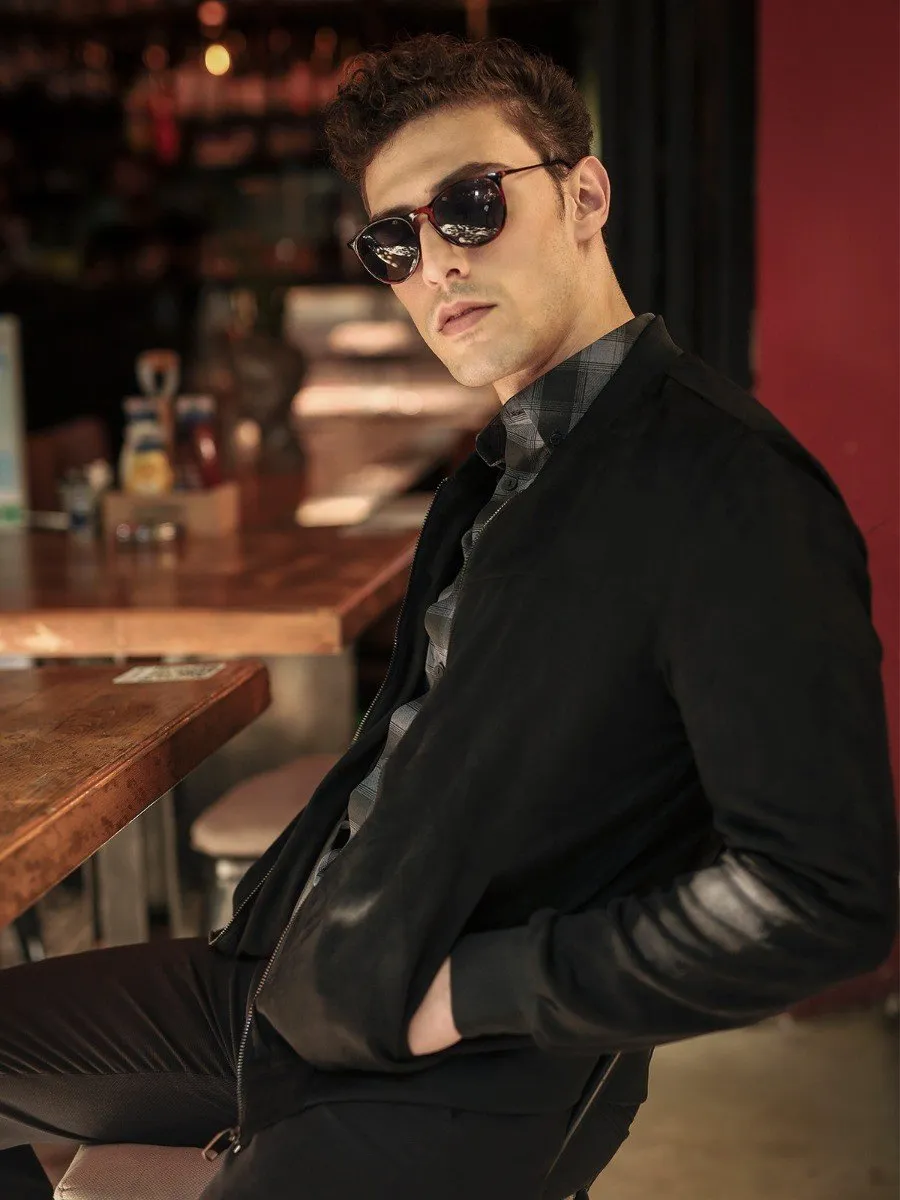 Men's Black Jacket - EMTJ20-007