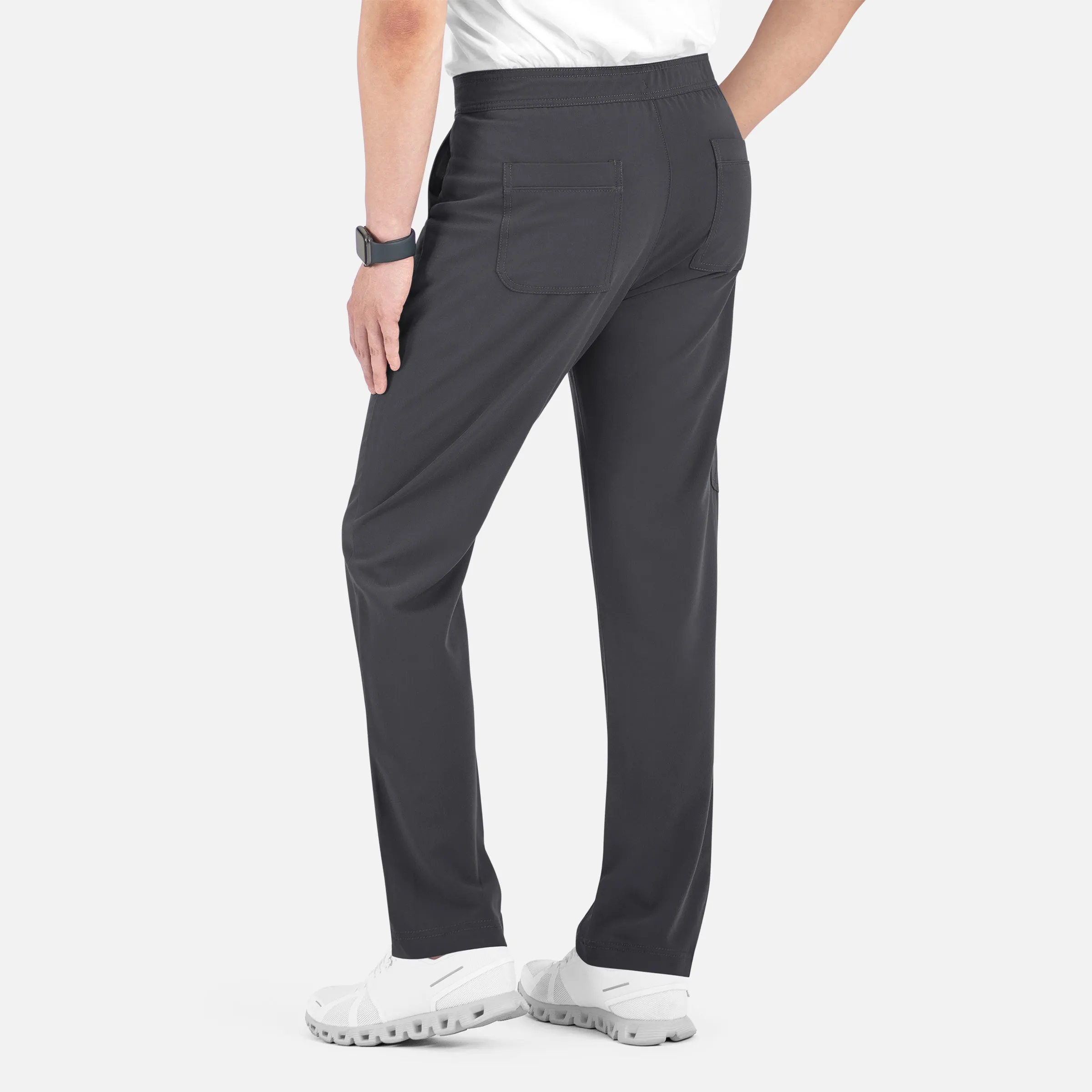 Men's Contrast Piping Cargo Pant by Maevn (Regular) XS-3XL / Pewter