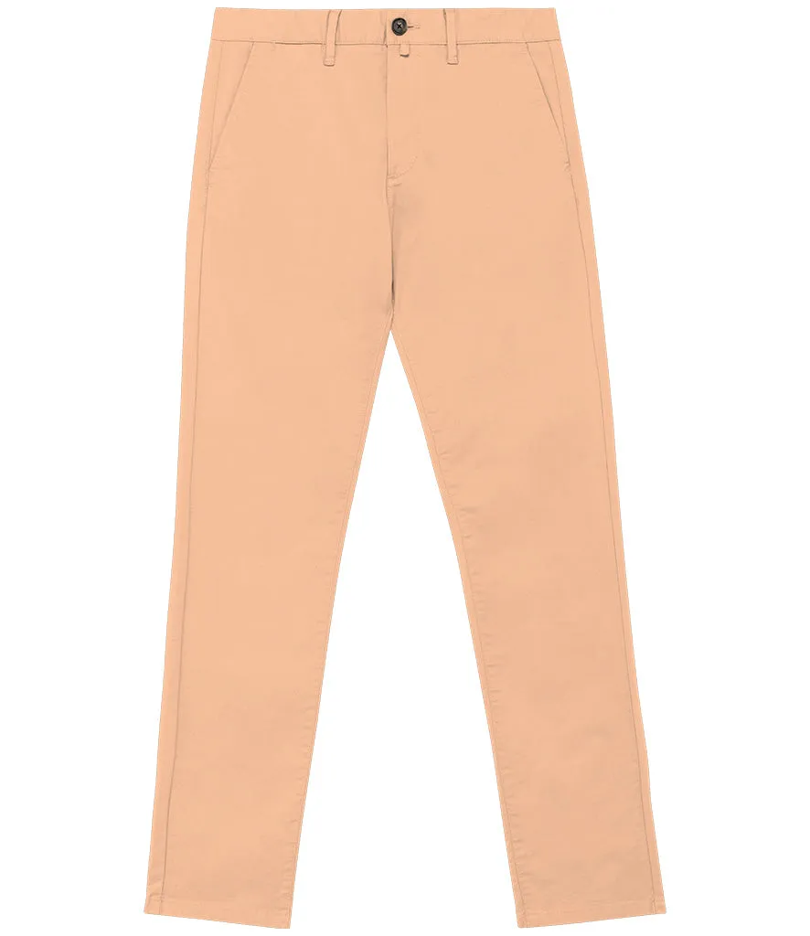 Men's Native Spirit Organic Cotton Stretch Fit Chino Trousers {NS736}