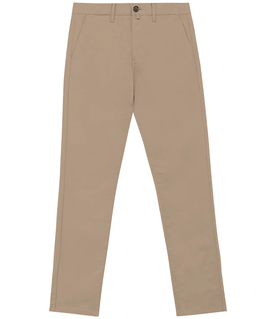 Men's Native Spirit Organic Cotton Stretch Fit Chino Trousers {NS736}