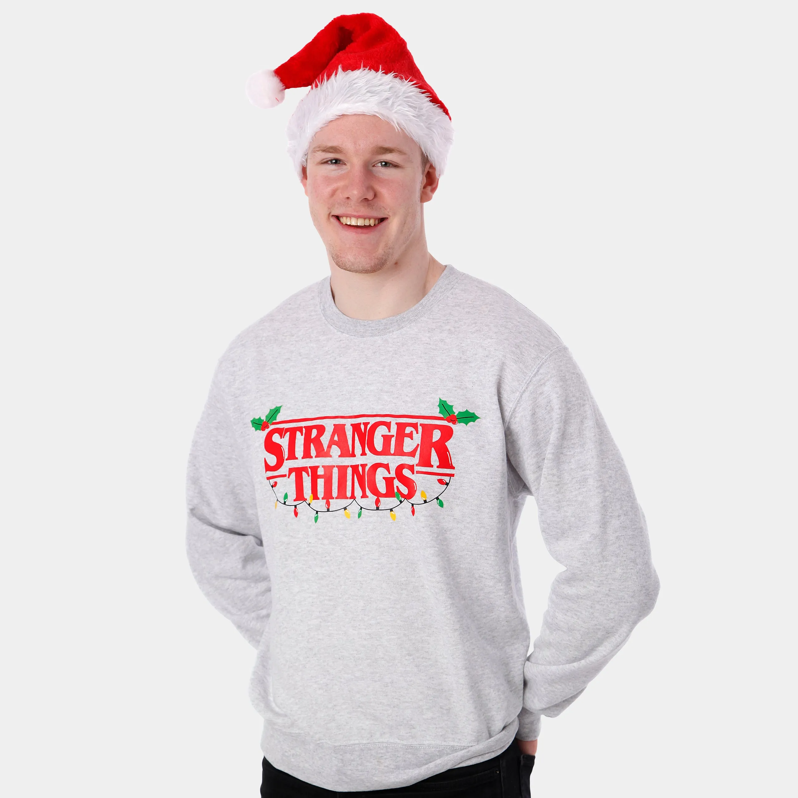 Mens Stranger Things Christmas Sweatshirt