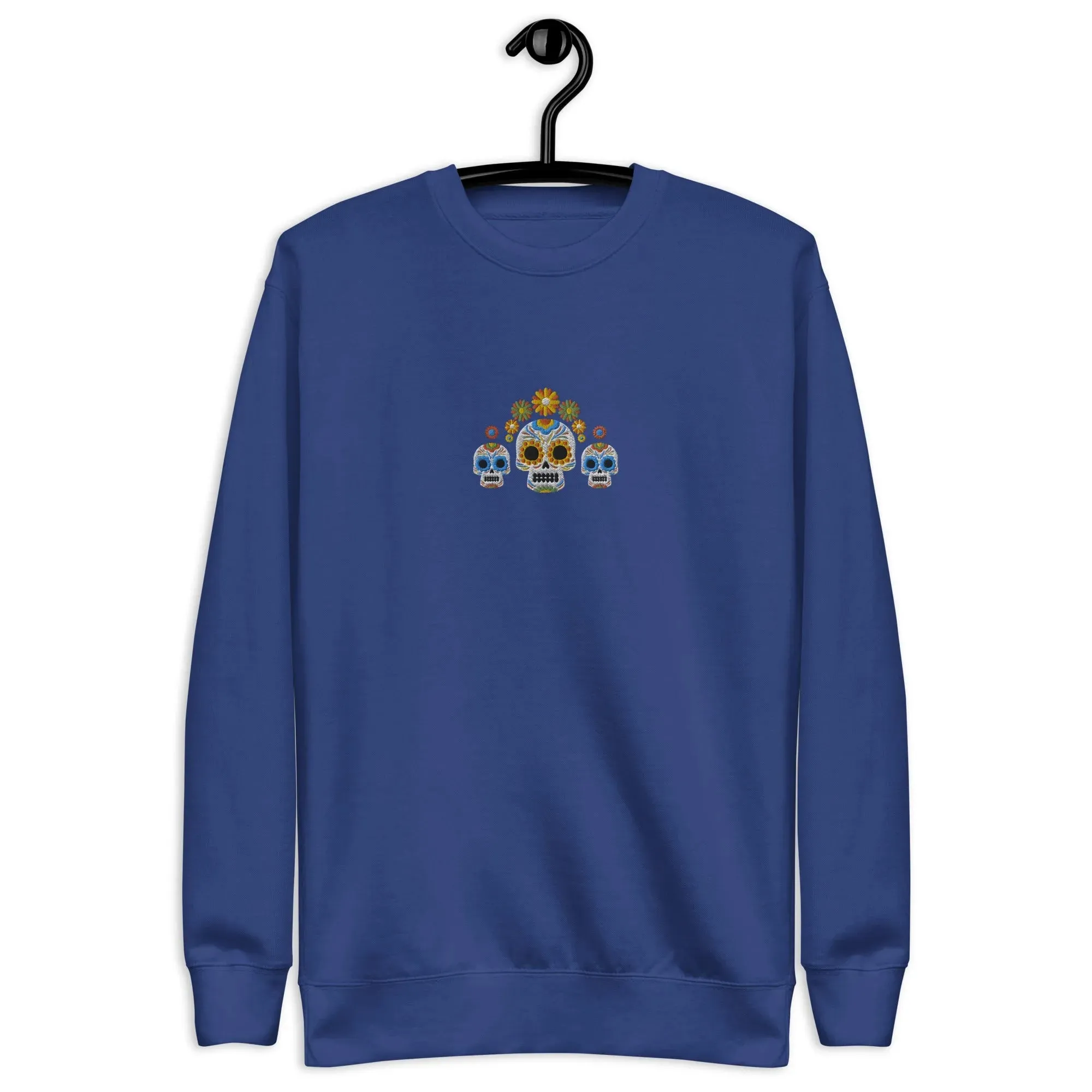 Mexican Day of the Dead Sweatshirt - Embroidered