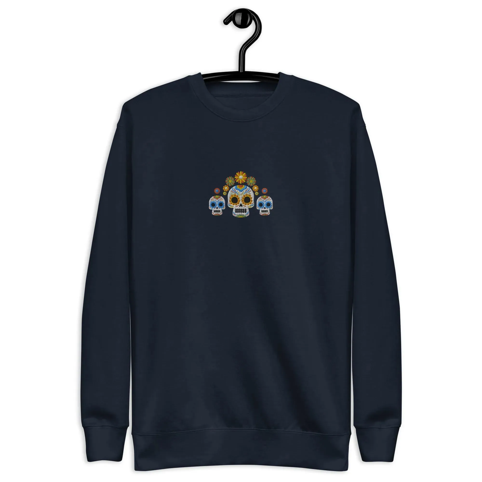 Mexican Day of the Dead Sweatshirt - Embroidered