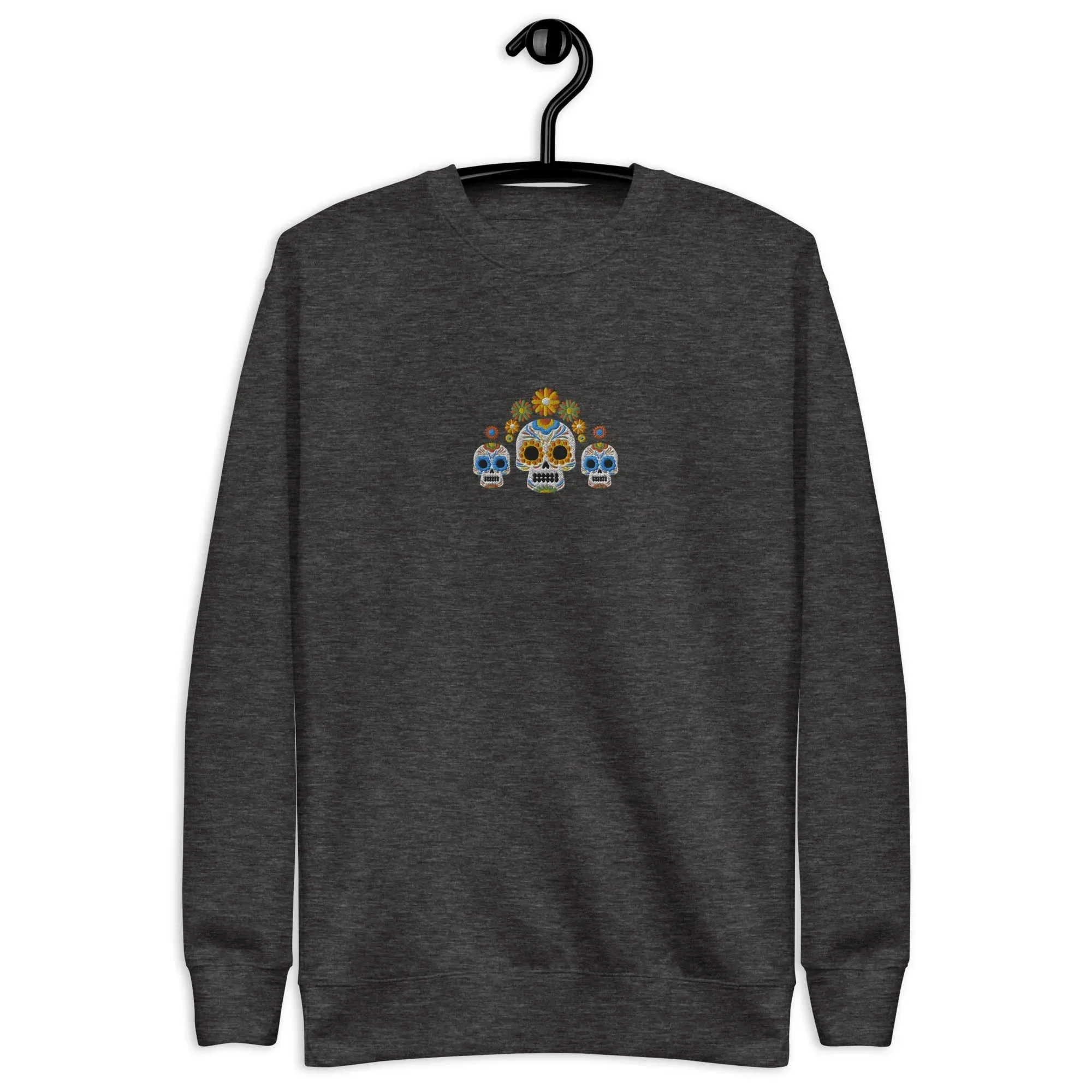 Mexican Day of the Dead Sweatshirt - Embroidered