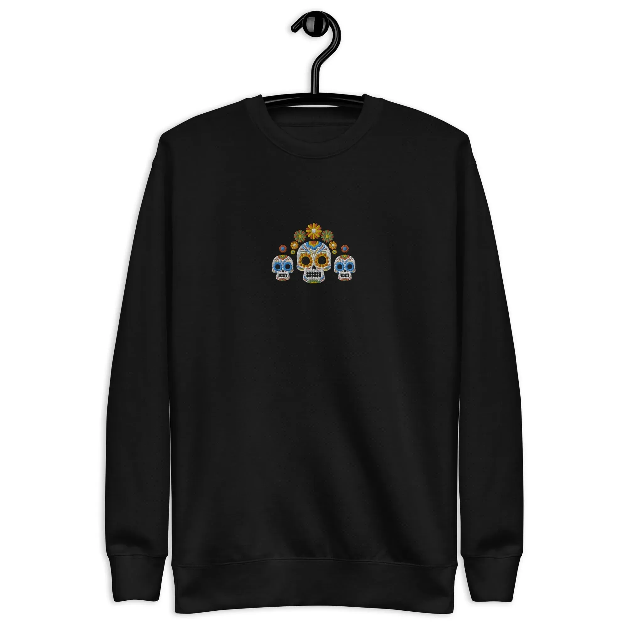 Mexican Day of the Dead Sweatshirt - Embroidered
