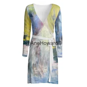 Midi Wrap Dress Into the Light