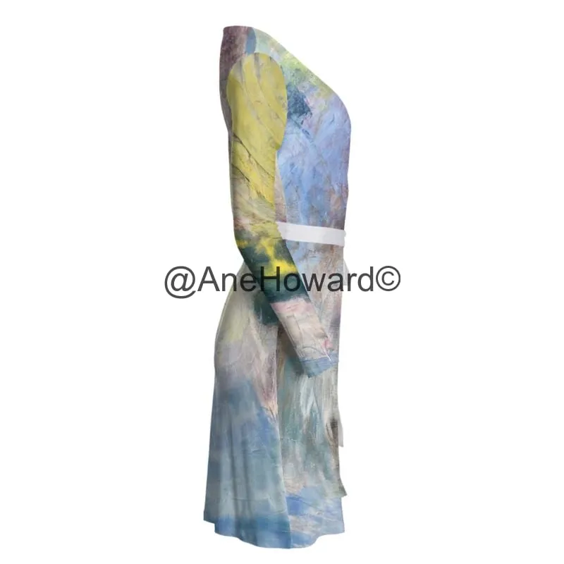 Midi Wrap Dress Into the Light