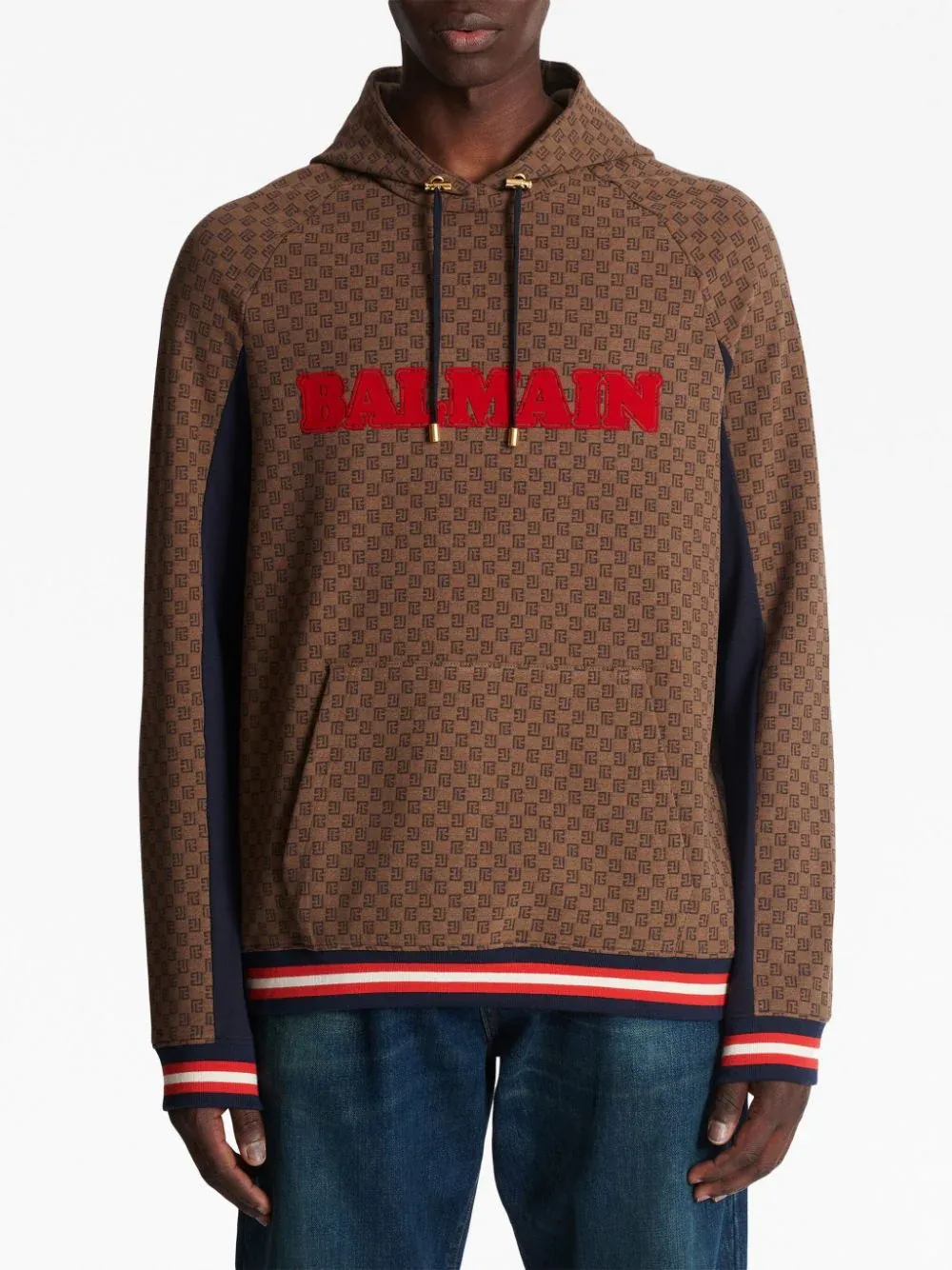 Mini Monogram Retro Balmain Sweatshirt