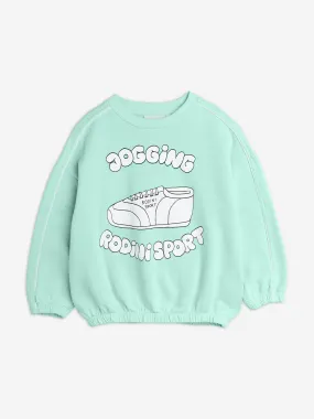 Mini Rodini Kids Jogging Sweatshirt in Green